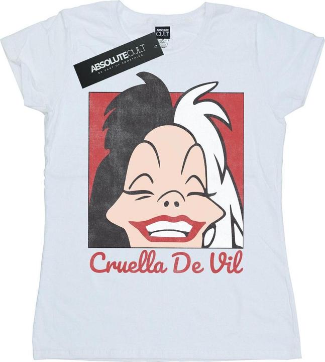 Disney Cruella De Vil Cropped Head TShirt (XL)