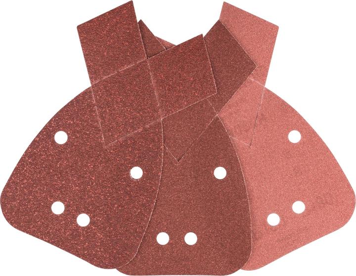 Bosch Zubehör 6-piece sanding sheet set for multi-sander K = 80, 120, 180 (80, 120, 180)