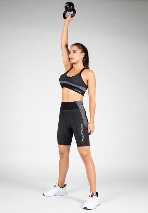Image du produit Gorilla Wear Selah Seamless Sports Bra - noir (S)