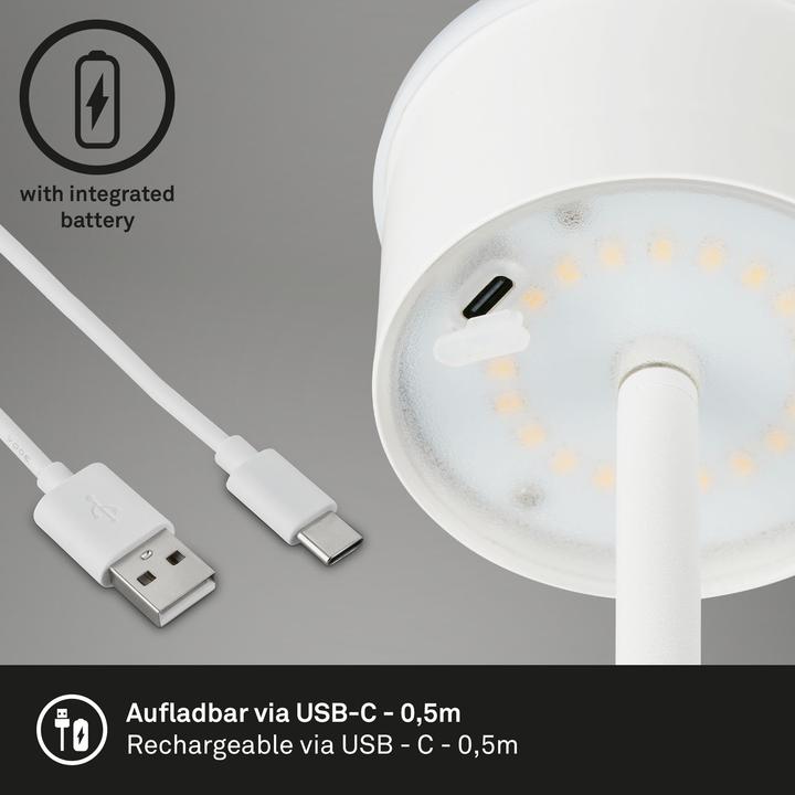 Actual product image Briloner Rechargeable LED floor lamp (400 lm)