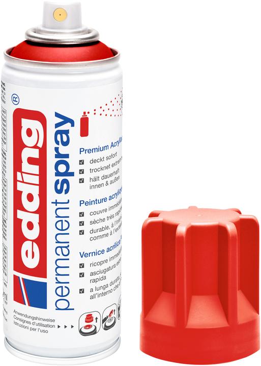 Immagine prodotto Edding Vernice acrilica (Rosso traffico, 200 ml)