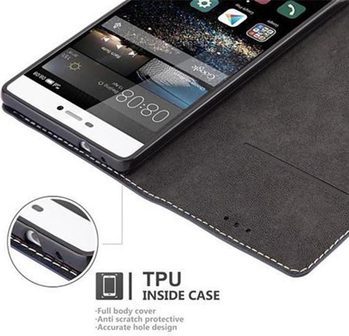 Productafbeelding Cadorabo Boek X Portemonnee Hoesje (Huawei P8)