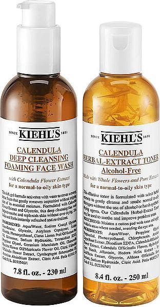 Actual product image Kiehl's Gift set Leave the oil behind Set /250ml (Facial care set)