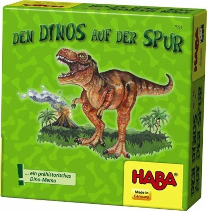 Actual product image Haba On the trail of the dinosaurs (German)