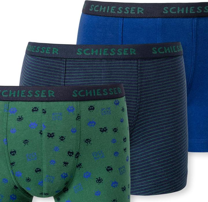 Immagine prodotto Schiesser Confezione da 9 pantaloncini / pantaloni retrò in cotone organico 95/5 (92, confezione da 9)