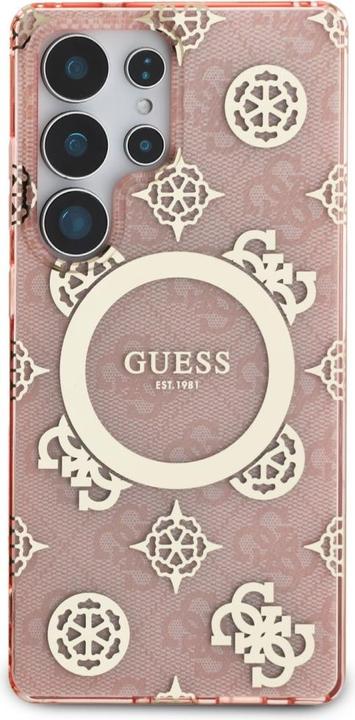 Image du produit Guess 4G Peony Pattern Case für Samsung Galaxy S25 Ultra - gold (Samsung Galaxy S25 Ultra)