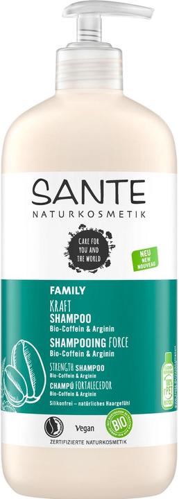 Sante Family Power Shampoo Organic Caffeine & Arginine (500 ml, Liquid shampoo)