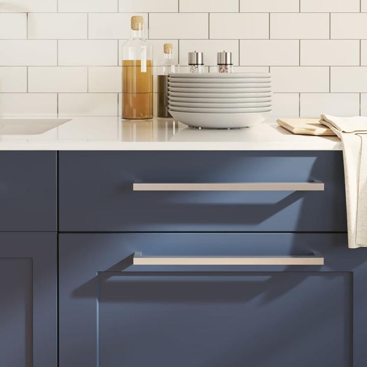 Immagine prodotto VidaXL Maniglie per mobili 10 pezzi argento 320 mm acciaio inox, colore