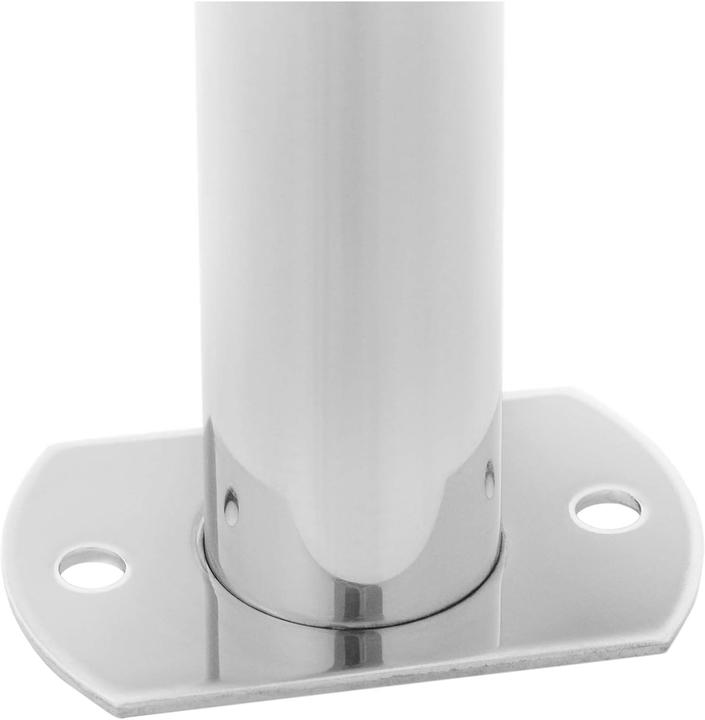 Produktbild Uniprodo Poolleiter-Montageset 1 Paar Leiterendstücke Befestigungsset Edelstahl ø 40 mm