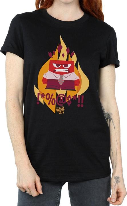 Immagine prodotto Disney Inside Out Fired Up Maglietta Ampia Donna (3XL)