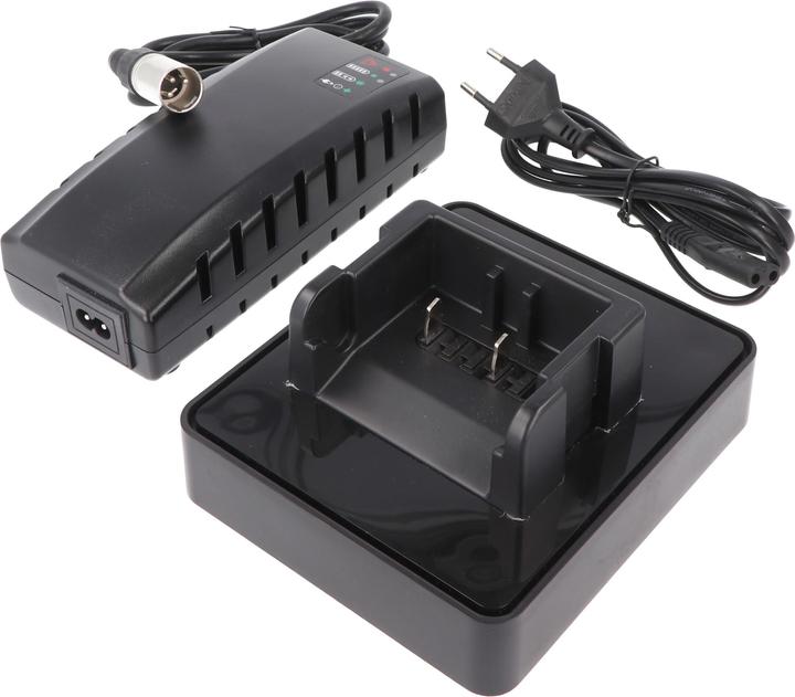 Image du produit BMZ Chargeur rapide pour batterie 26V Panasonic Deluxe e-bike Flyer Deluxe (Chargeur de vélo électrique)