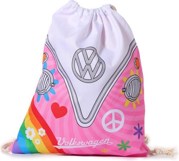 Immagine prodotto Puckator Borsa con cordoncino Volkswagen Bulli VW Bus T1 Summer Love
