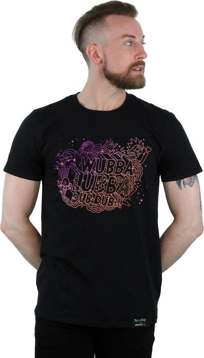 Actual product image Rick And Morty Mens Wubba Lubba T-Shirt (L)