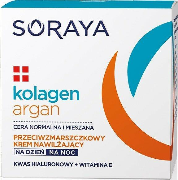 Soraya Collagen & Argan Moisturizing Anti-Wrinkle Cream On Day And Night 50Ml (Körpercreme, 50 ml)