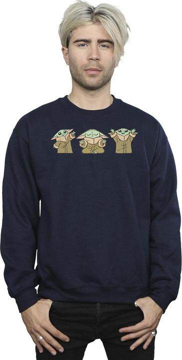 Produktbild Star Wars The Mandalorian Grogu Poses Sweatshirt (S)