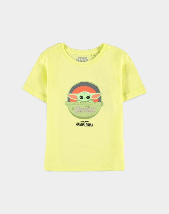 Actual product image The Mandalorian The Child Girls Short Sleeved Tshirt (134)