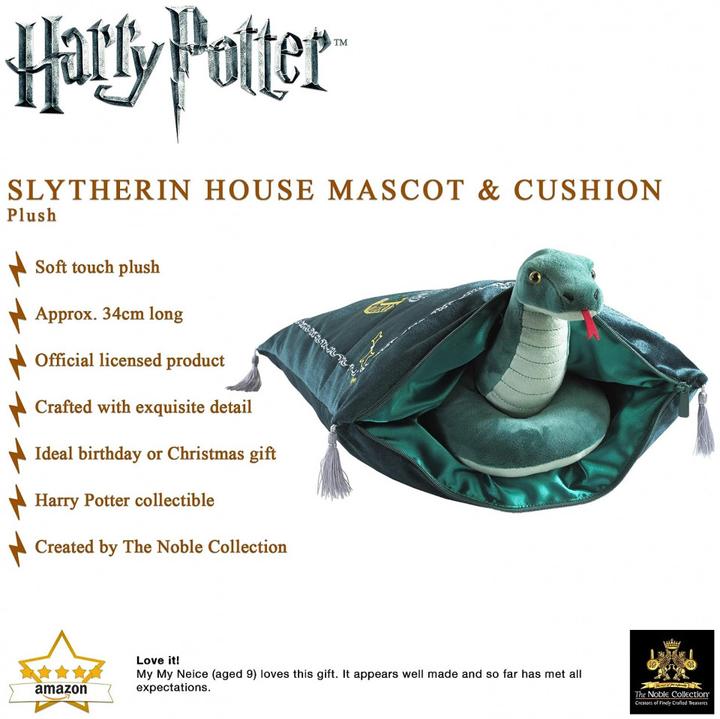 Produktbild Noble Collection Harry Potter: Slytherin mit Schlange