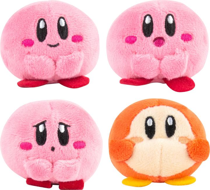 Image du produit Tomy Nintendo Assortiment 12 Peluches Kirby Mini (7 cm)