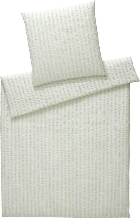 Produktbild Elegante Web-Seersucker Bettwäsche Svaneke (Kopfkissenbezug, Kissenbezug einzeln 40x80 cm)