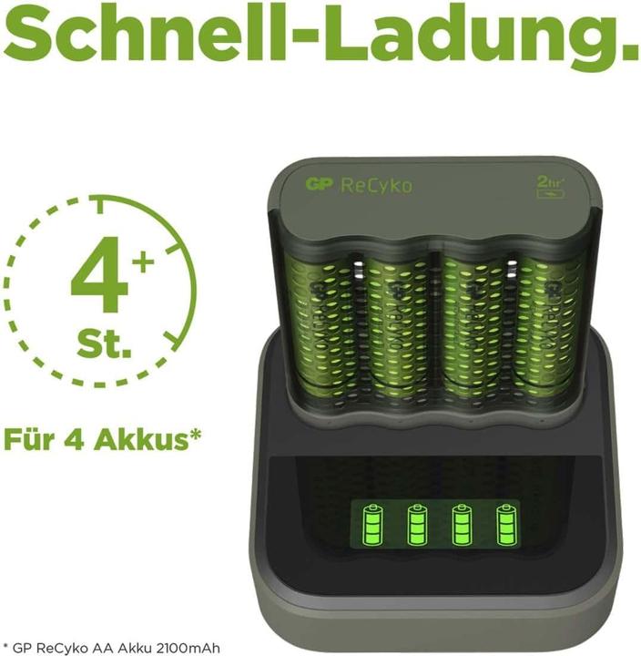 Actual product image GP Batteries Pro-Line Docking Station + 4xAAA + 4xAA (8 pcs., AA, 2100 mAh, Battery + charger)