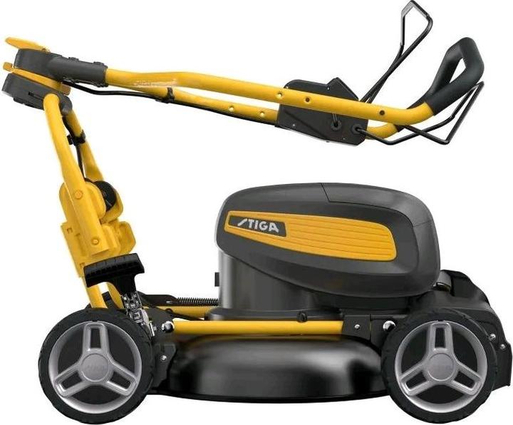 Actual product image Stiga Multiclip 747e V Kit AkkuRasenmäher48 V 2x 4 Ah (Rechargeable battery operated)