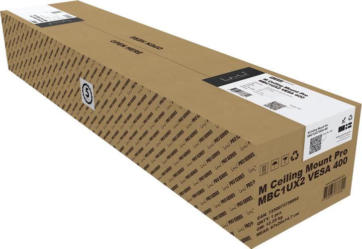 Produktbild Multibrackets Deckenhalter 2x, 32"-65", schwarz, VESA 100x