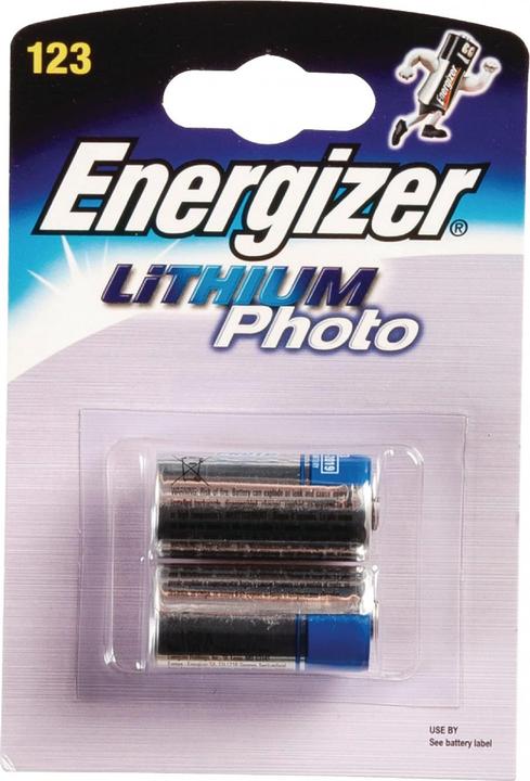 Image du produit Energizer 123 Lithium Photo (2 pcs, CR123A, 1500 mAh)