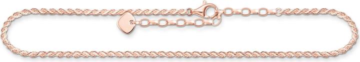 Produktbild Thomas Sabo Fusskette Roségold (925 Sterlingsilber, 750 Roségold Vergoldung, 27 cm)