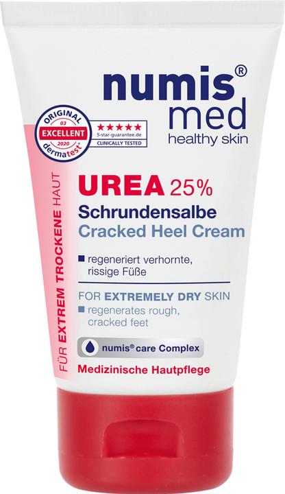 Produktbild Numis Med UREA 25% Schrundensalbe (Fusscrème & Fussgel, 50 ml)