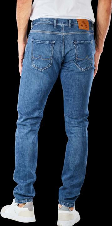 Actual product image Alberto Slim Organic Demim dark blue (W38/L32)