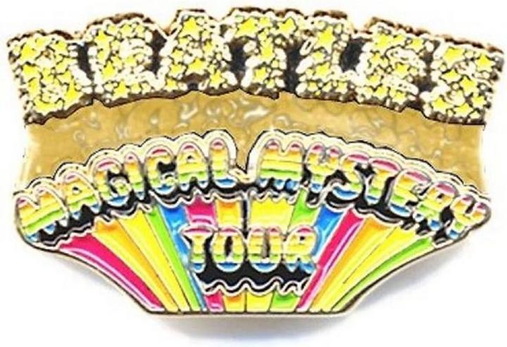 Produktbild The Beatles Abzeichen Magical Mystery Tour Metall