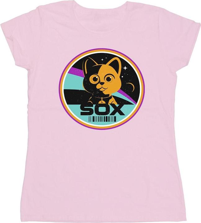 Actual product image Disney Womens/Ladies Lightyear Sox Circle Cotton T-Shirt (S)