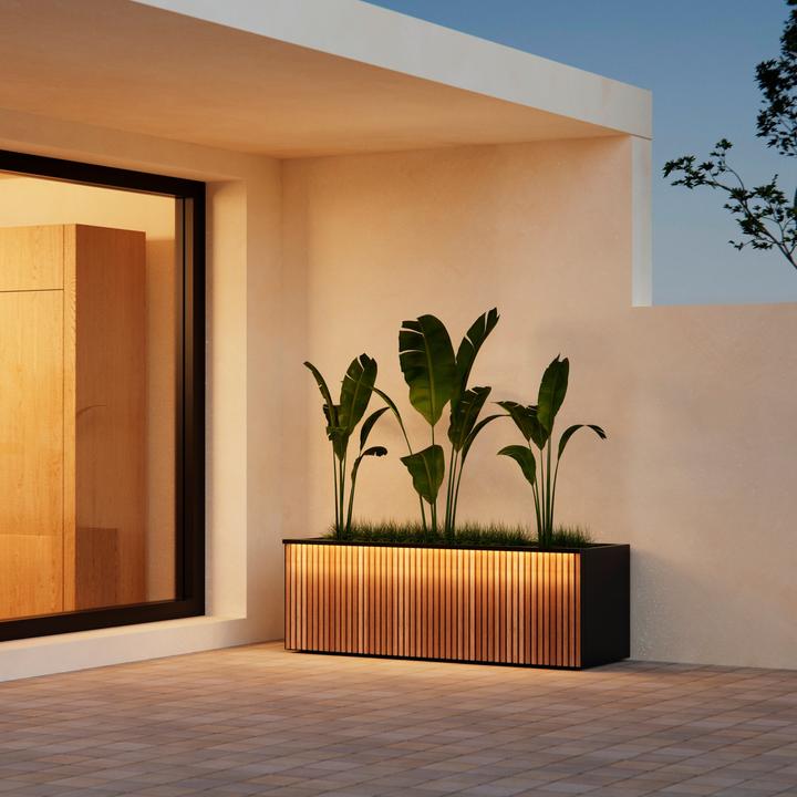 Actual product image Spa Solutions Raised bed plant pot Portofino