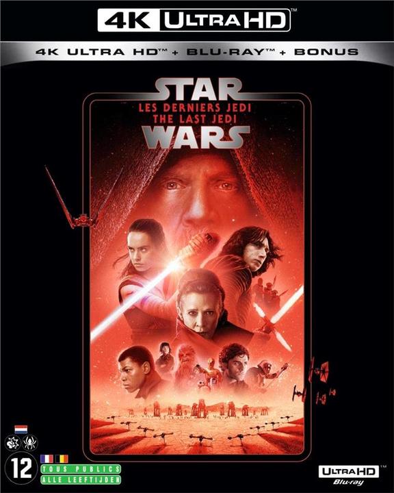 Immagine prodotto Disney Star Wars - Gli ultimi Jedi - Line Look (francese) - 4K Blu Ray (Blu-ray, 2017, Francese)