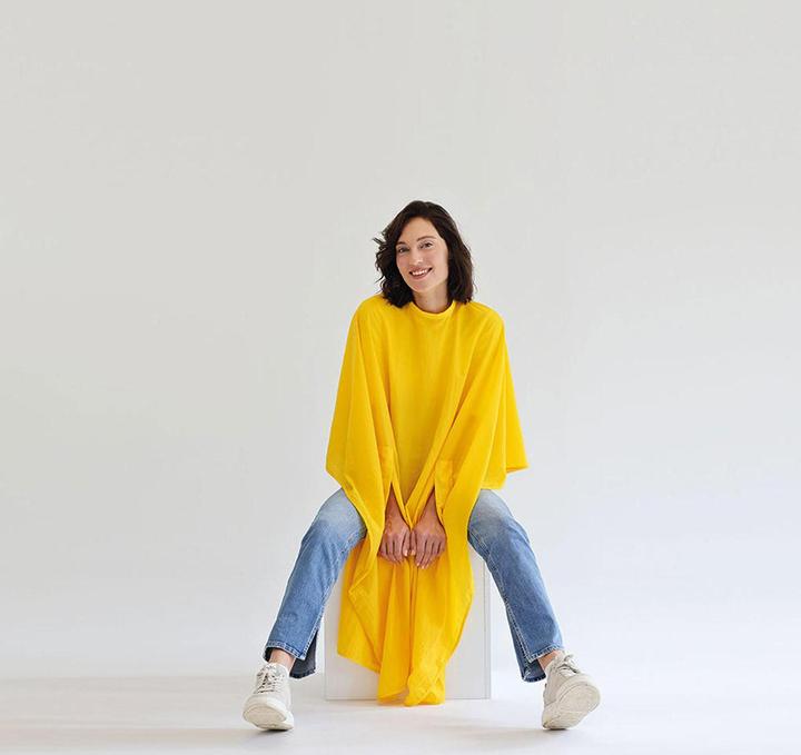 Immagine prodotto Trend-Design T.D. Classic Cape giallo 135 x 150 cm