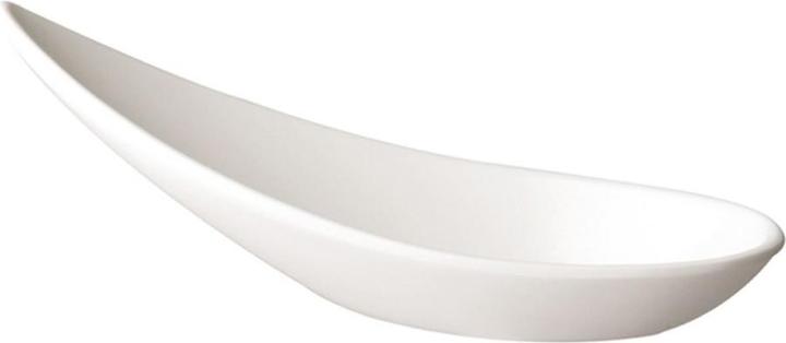 APS Dip / finger food spoon MingHing, approx. 10.8 x 4.5 cm white