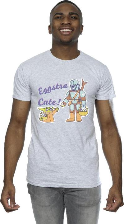 Image du produit Star Wars - T-shirt THE MANDALORIAN EGGSTRA CUTE GROGU - Homme (4XL)
