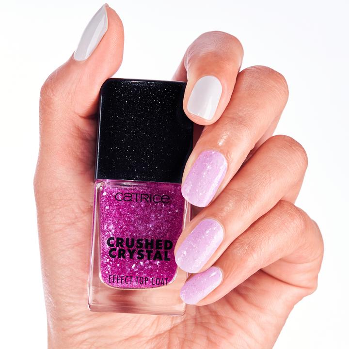 Produktbild Catrice Crushed Crystal Effect Top Coat (Amethyst Aura, Top Coat)