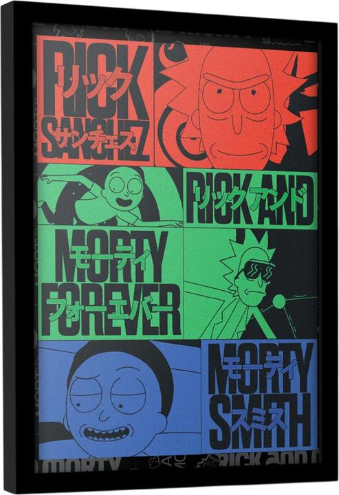 Image du produit Rick And Morty - Impression encadrée FOREVER (40 x 30 cm)