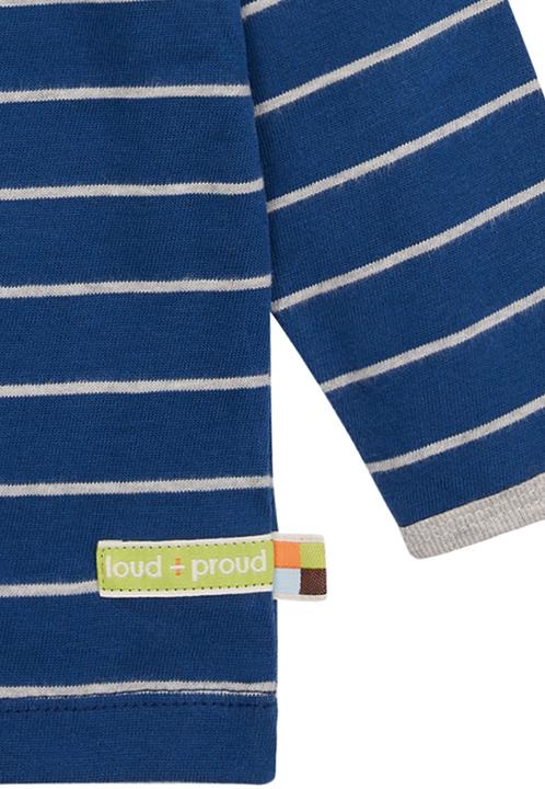 Produktbild loud + proud Shirt langarm Ringel Ultra (80)