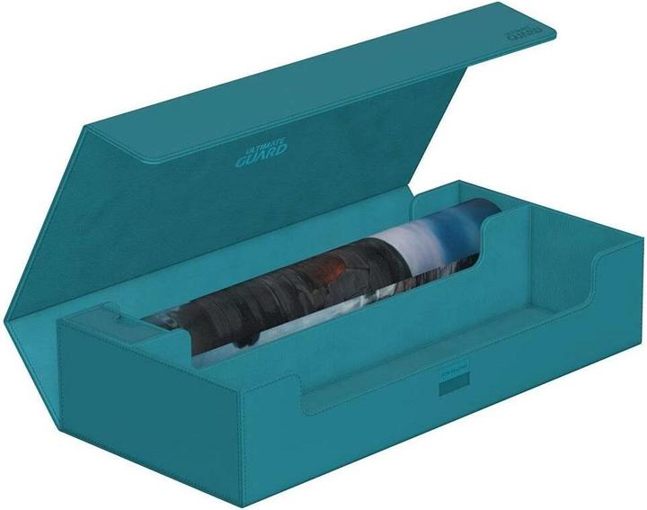 Image du produit Ultimate Guard Boîte à cartes XenoSkin Superhive 550+ bleu pétrole