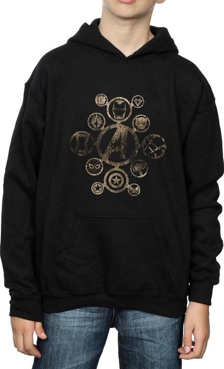 Image du produit - Sweat à capuche AVENGERS INFINITY WAR ICONS - Garçon (140, 146)
