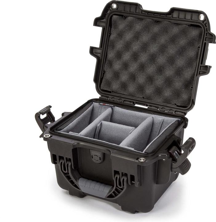 Immagine prodotto Nanuk Valigia in plastica 908 - con divisorio nero (Borsa a tracolla per fotocamera, 8.80 l)