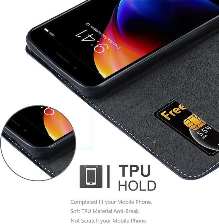 Produktbild Cadorabo Book X-Wallet Cover (Apple iPhone 7 Plus, Apple iPhone 7s Plus)