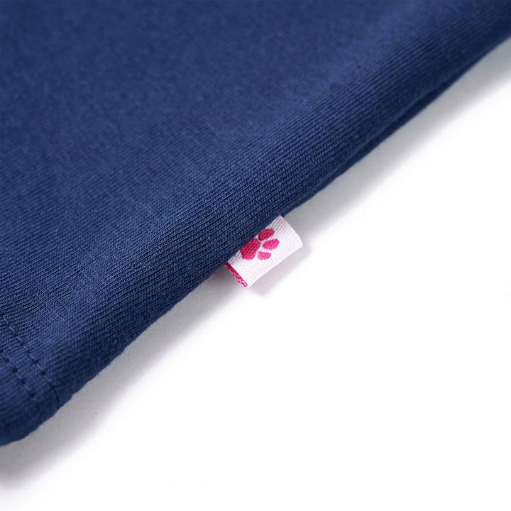 Immagine prodotto VidaXL Maglietta da bambino blu navy 128,Materiale: 95 % cotone. 5 (128)