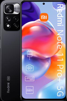 Immagine prodotto Xiaomi Redmi Note 11 Pro+ 5G (256 GB, Grigio grafite, 6.67", Doppia SIM Ibrida, 108 Mpx, 5G)