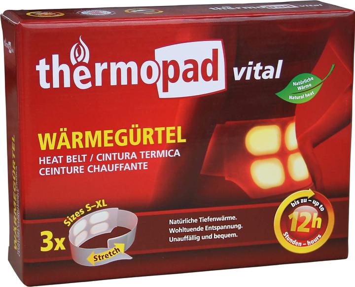 Produktbild Thermopad Wärmergürtell 3er-Set (3 x, 380 g)