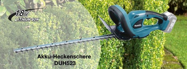 Produktbild Makita Duh523z (Akkuheckenschere)