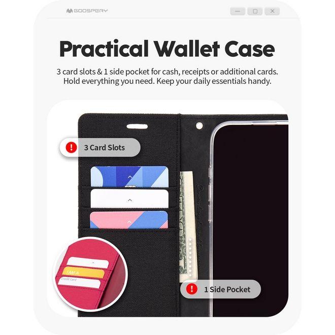 Actual product image Goospery Canvas Diary Series (Apple iPhone 16)