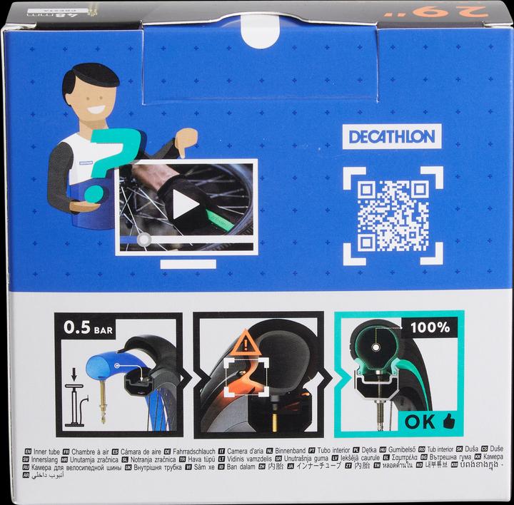 Actual product image Decathlon AUTOREPAIR 29 (Presta (SV), 29")